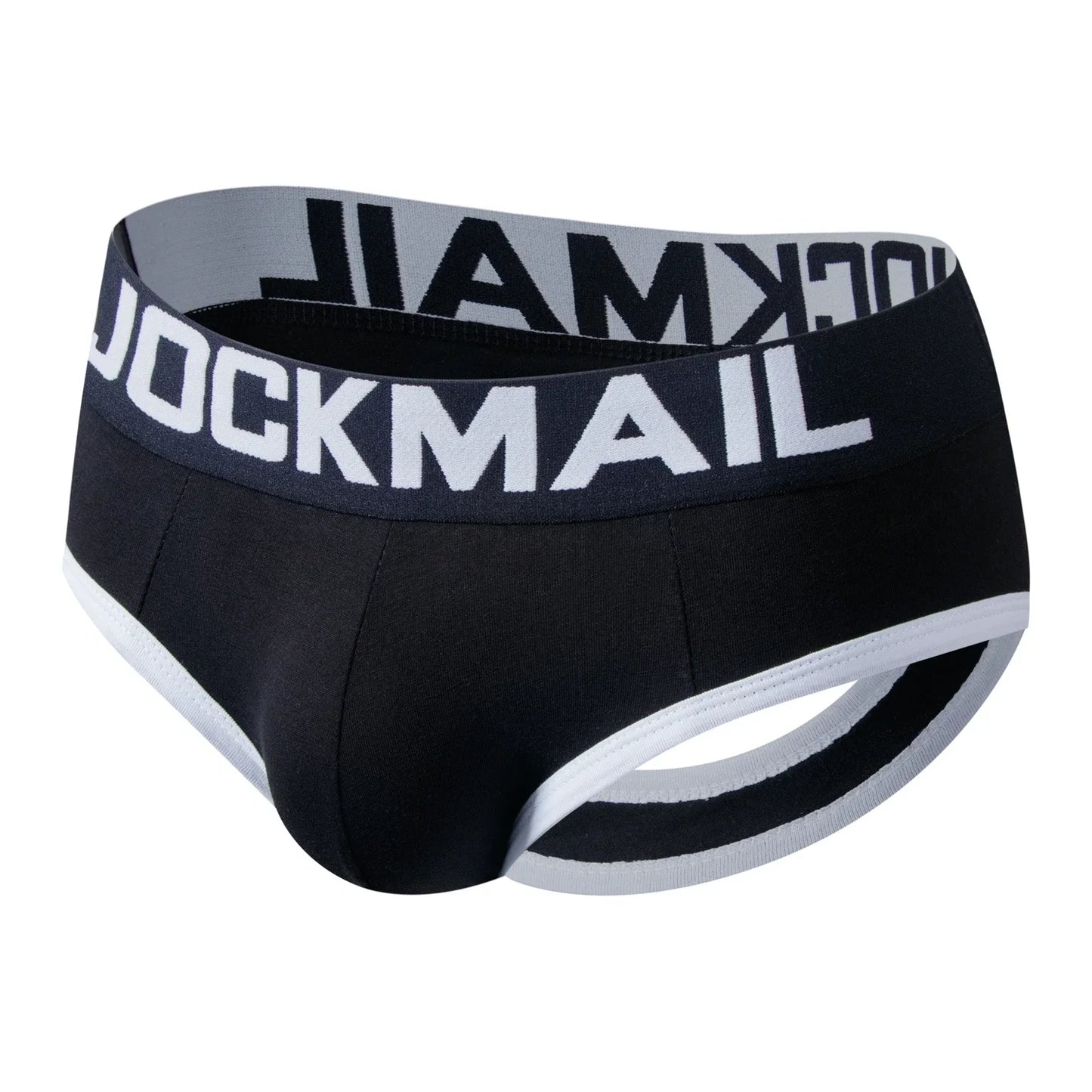 Men's Bottomless Underwear Sexy Gay Backless Briefs Jockstrap Sissy Open Back Boxer Briefs Underpants Cotton Men Panties Bikini
