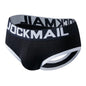 Men's Bottomless Underwear Sexy Gay Backless Briefs Jockstrap Sissy Open Back Boxer Briefs Underpants Cotton Men Panties Bikini