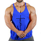 Gym Top Men T-shirts Fitness Man Clothes Muscular