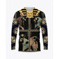 Ancient Egyptian Horus Print Summer Men's O-Neck T-shirt Casual Long Sleeve Oversized Pullover Fashion Tops Trend Men Clothing