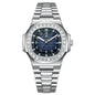 New Simple Digital Full Diamond Watch For Man Gifts Fashion Quartz Wristwatches Mens Automatic Watches Man Clock Montre Homme