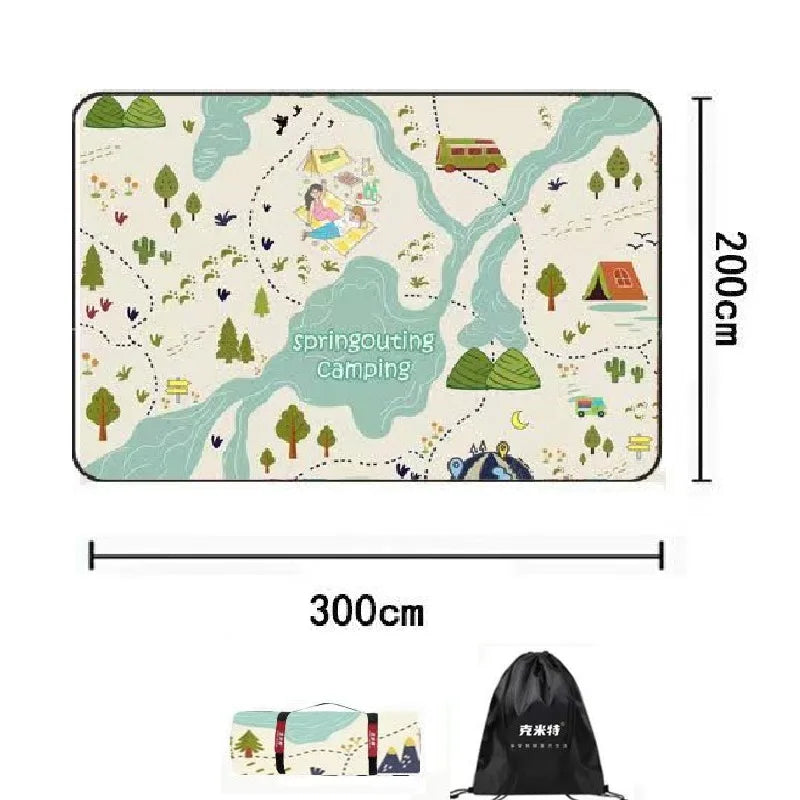 Camping Mat Outdoor Portable Ultra-Light Waterproof Picnic Blanket