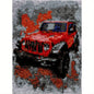 Latch Hook Rug Kit Crochet Carpet DIY Rug Crochet Yarn Kits Fashion Cartoon Pattern Gift Carpet Making Kit for Festival Carpet