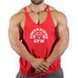 Men's Gym Stringer Vest Sleeveless Tank Top
