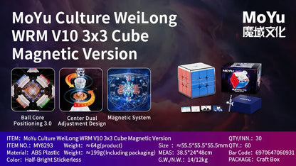Maglev Magnetic 3x3 Speed Cube
