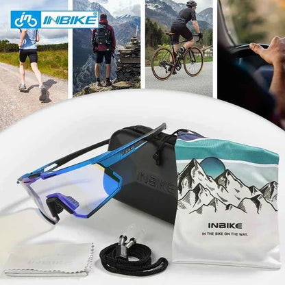 INBIKE Photochromic Cycling Sport Sunglasses