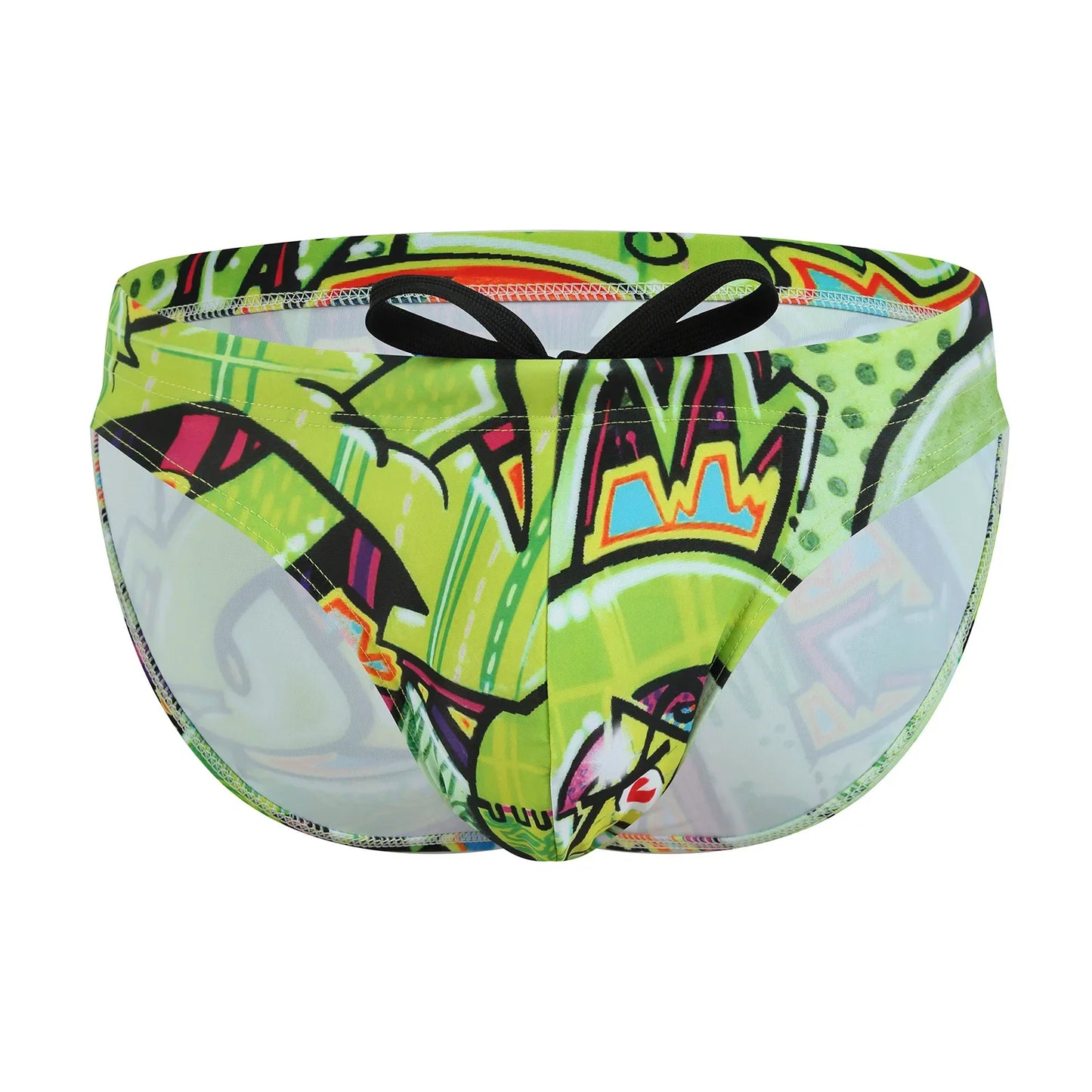 Swimsuit Men Swim Briefs Sexy Swimwear Bikini Leopard Beachwear Pool Party Sunbathing Low Rise Underwear Slips hombre Elastic