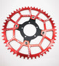 ALLTOO Bike Part Bicycle Crankset Bafang 104BCD Motor Aluminum Alloy Chainring Mid Drive Adapter For Electric E-bike 32T-52T