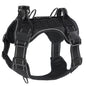 No Pull Dog Harness with Locator Silicone Protective Cover Anti slip Adjustable Pet Chest Harness for Medium & Large Dogs