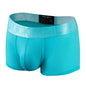 Fashion Fluorescent Color Men's Underwear Sporty Breathable Mesh Boxer Briefs Sexy Transparent Male Underpants Boxer Shorts