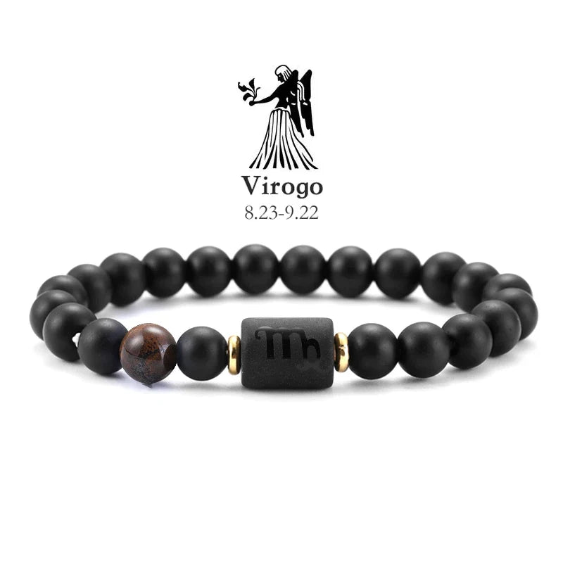 Sagittarius Zodiac Bracelet Natural Stone