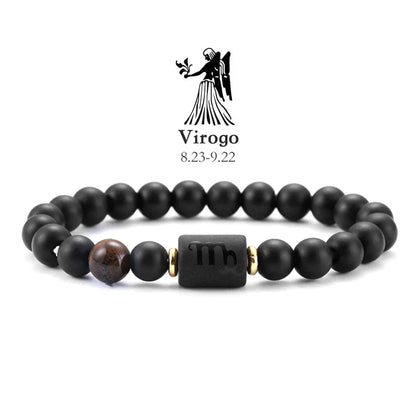 Sagittarius Zodiac Bracelet Natural Stone
