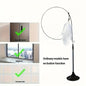 Cat Teaser Toy - Interactive Bell & Feather Wand - Long Suction Cup
