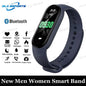 M7 Smart Band Watch Men Women Silicone Heart Rate Smart Band Varied Dial Fitness Tracker Fitness Sport Bracelet For Android HW12