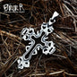 Beier 2022 New Creative Design Jesus Cross Pendant For Men Punk Hip Hop Skull Christian Jewelry Wholesale