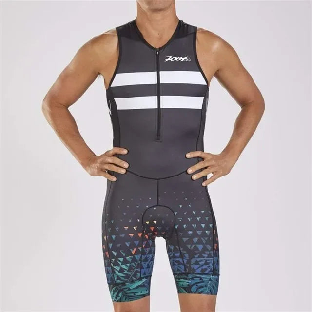 Zootekoi Triathlon Men's Breathable Sleeveless Jacket