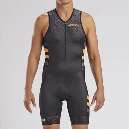Zootekoi Triathlon Men's Breathable Sleeveless Jacket