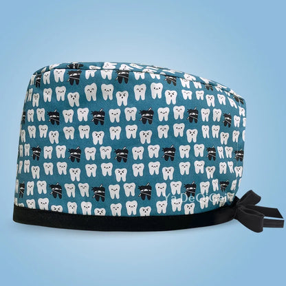 Cartoon Print Medical Scrub Cap