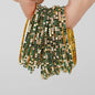 5pcs Fashion Colorful Acrylic Crystal Rhinestone Elastic Bracelet for