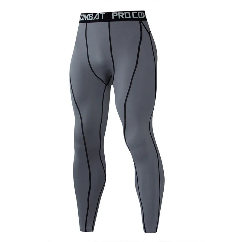 Men’s Compression Pants – Quick-Dry Athletic Running Tights | Breathable Gym Leggings for Training, Jogging & Fitness
