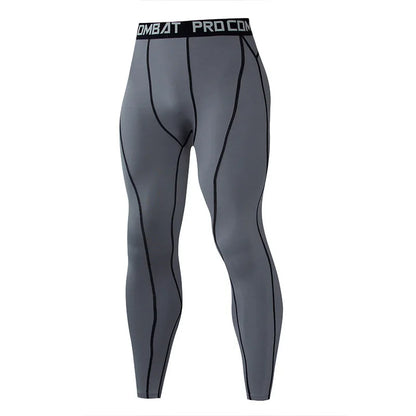 Men’s Compression Pants – Quick-Dry Athletic Running Tights | Breathable Gym Leggings for Training, Jogging & Fitness
