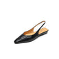 2025 New Summer Women Mules Genuine Leather Women Shoes Pointed Toe Low Heel Cover Toe Modern Women Sandals Ladies Shoes