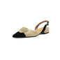NEW Summer Women Shoes Split Leather Pointed Toe Women Sandals Mixed Colors Chunky Heel Shoes for Women Soft Low Heels Plus Size