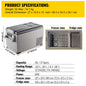 SucceBuy 20L 22L 35L 45L 55L Car Refrigerator Mini Fridge Freezer Portable Compressor Cooler 12/24V DC 110-240V Ice Box