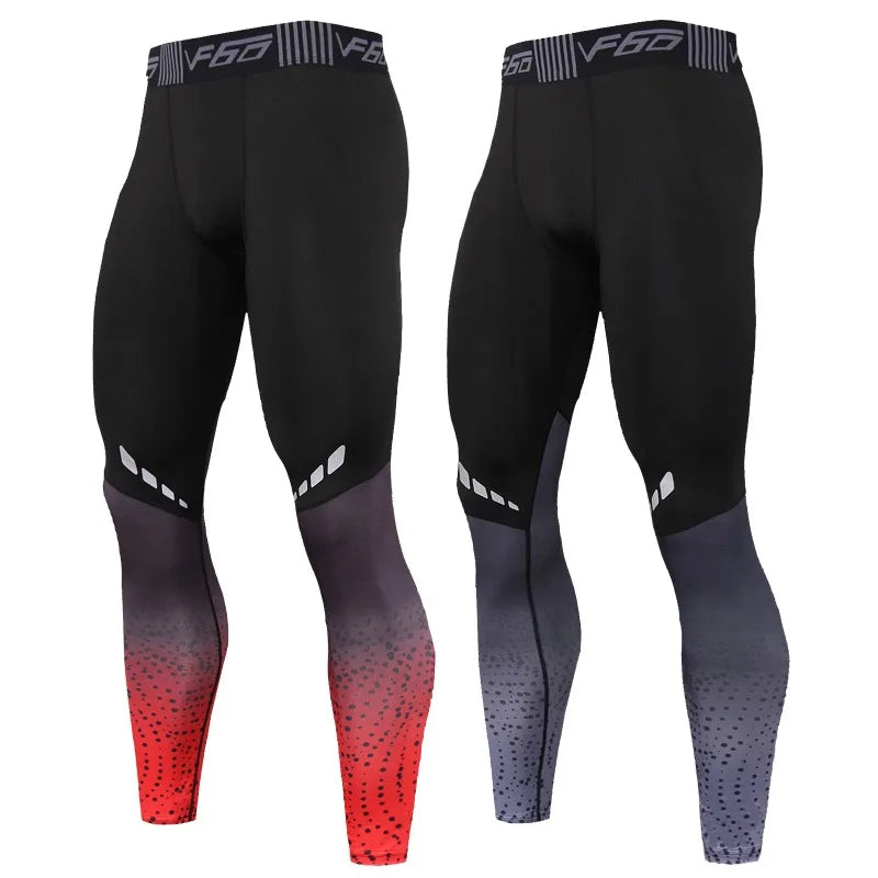 Men’s Compression Pants – Quick-Dry Athletic Running Tights | Breathable Gym Leggings for Training, Jogging & Fitness