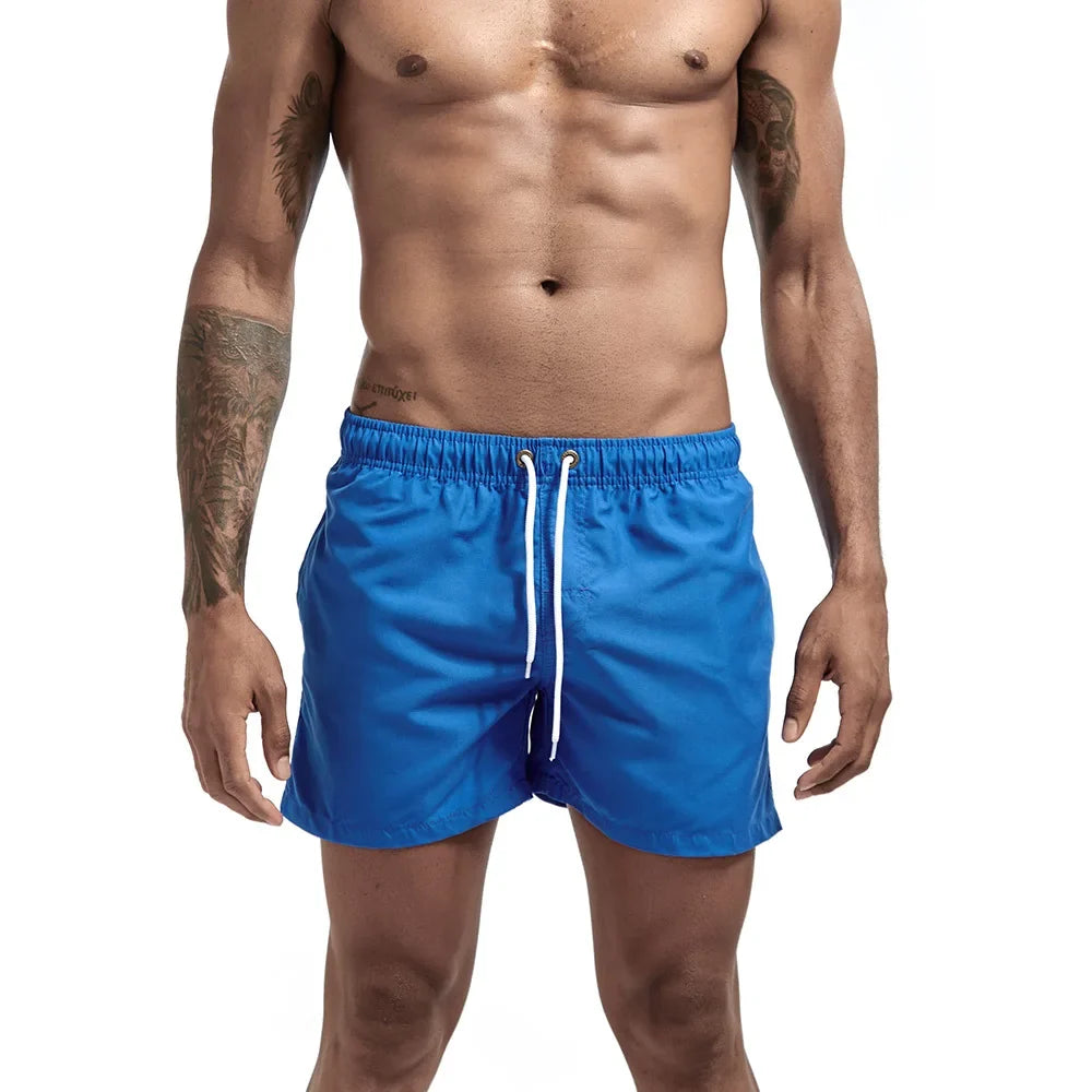 Swimsuits Man 2024 Summer Beach Shorts Mesh Lined Swimwear Board Shorts Male Men's Swimming Trunks Bathing Suit Sports Clothes