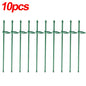 20/5PCS Plant Support Rods Adjustable Plant Stake Orchid Sticks With Clip Flowers Plants Vine Stand Holder Garden Stakes Pole