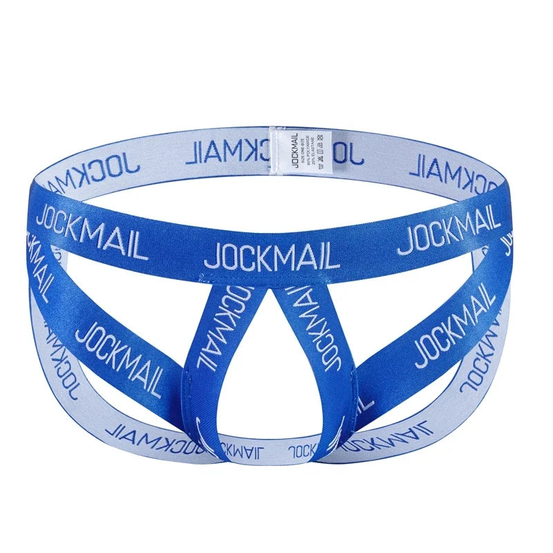 Cockstraps Open Back Underpants Men Jockstrap Panties Sexy Thongs G String Penis Pouch Underwear T-Back Open Butt Thong Lingerie