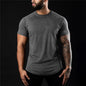FlexFit Cotton Tee: Summer Athletic Muscle Shirt