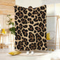Fashion Animal Print Throw Lightweight 240g Flannel Blanket Soft Skin-friendly for Summer Cooling