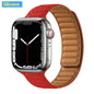 Apple Watch Magnetic Link Band, Leather or Silicone