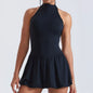 Ningyu High Neck Quick-Dry Tennis Golf Dress