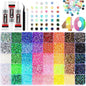 Multicolor Resin Rhinestone Kit Sparkling DIY Decoration Jelly Rhinestones Diamond Art Bedazzling Rhinestones