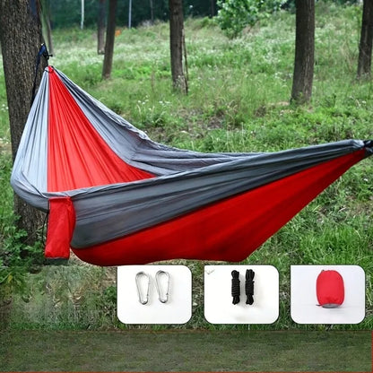 Camping Hammock Lightweight, Portable Hammocks Parachute Hammock with