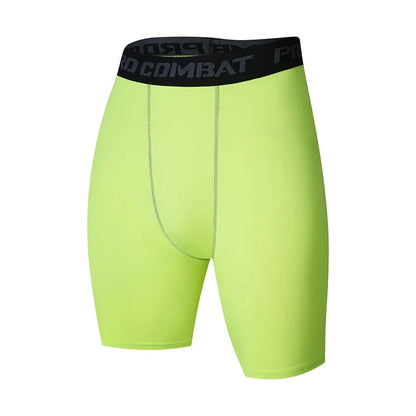 Fitness Sports Shorts For Men Summer Gym Workout Running Cycling Quick Drying Breathable Three-quarter Pants Casual Bottoms