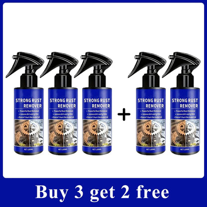 Car All-Purpose Rust Remover Spray - 100ml, Fast-Acting Iron Oxidation