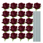 18-300pcs Artificial Rose Flowers Velvet Red Roses Artificial Flowers