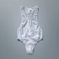 Men's Sexy Nylon Jockstrap Leotard Underwear Jockstrap Bodysuit Breathable Skinny U Convex Suspender Jumpsuits Gay Underwear