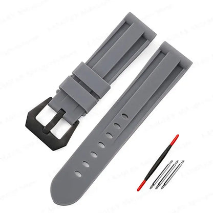 Suunto Race, Vertical & 9 Peak Recessed-Panel Silicone Band