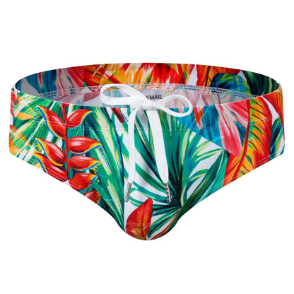 Jockmail Jungle Funk Push-Up Swim Trunks