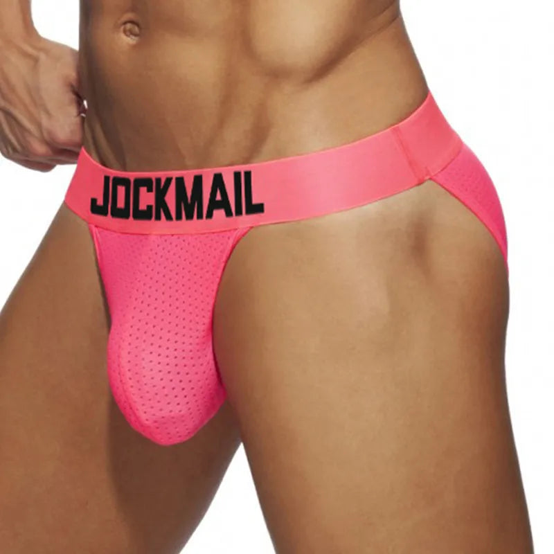 4pcs/Lot Men Underwear Briefs Underpants Nylon Mesh Quick Dry Men's Briefs Bikini Slip Men's Tanga Briefs or As Swim Swimwear