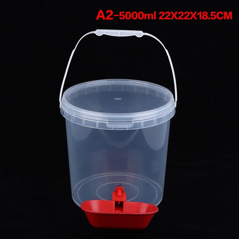 1PC 3/5/8/10L Automatic Pet Water Dispenser Large Capacity Cat Dog Drinking Fountain Non-Spill Cat Dog Bowl With Auto Shut-Off