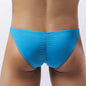 Wrinkle Large Size Briefs High Elastic Ice Silk Man Underwear