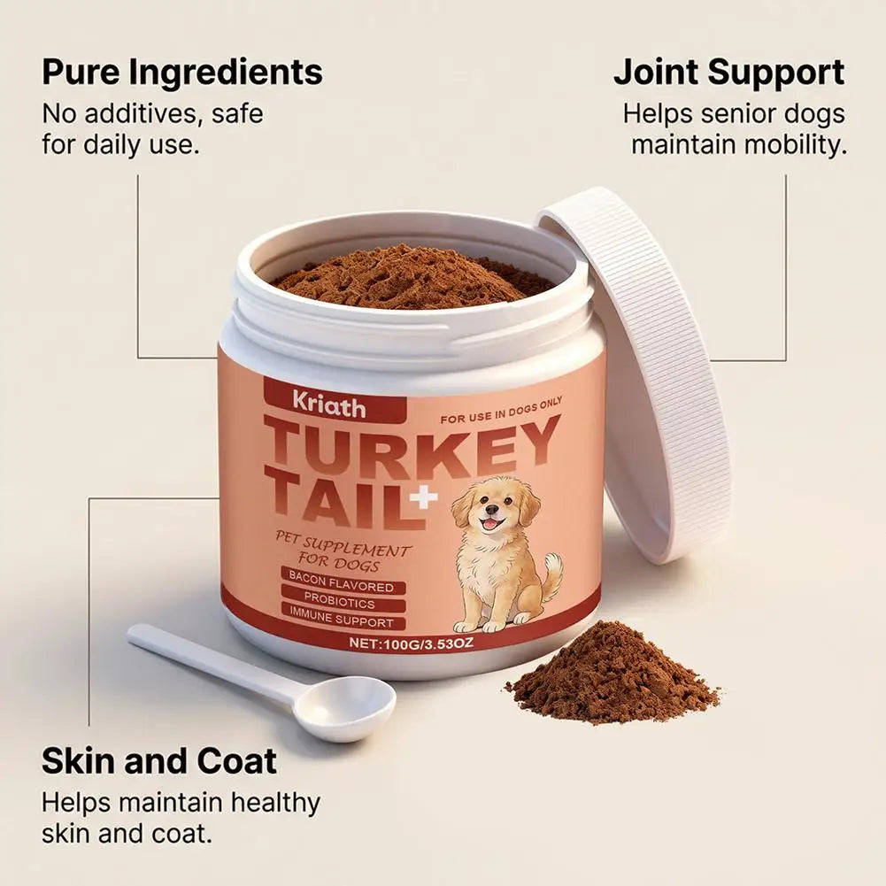 Dog Immune Support Supplement – Daily Immunity Defense, Promotes Healthy Immune System Function for Breeds, Easy-Mix Powder
