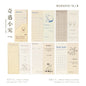 Journal GO 5pcs Ins Style Vintage Bookmark Creative Notes Book Mark for Students School Office Supplies Stationery