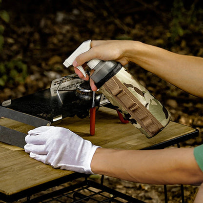 Camping Gas Can Protective Cover Gas Tank Canister Cylinder Case